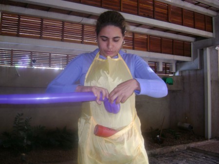 Esculturas em balões